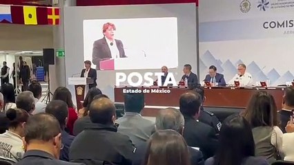 Abre Delfina Gómez mesas de trabajo para impulsar al Aeropuerto de Toluca