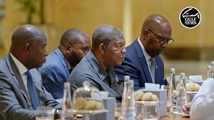UAE President hosts Angola's President for bilateral talks
