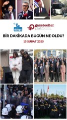Bir dakikada bugün ne oldu?