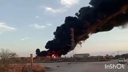 Se incendia fábrica en Escobedo