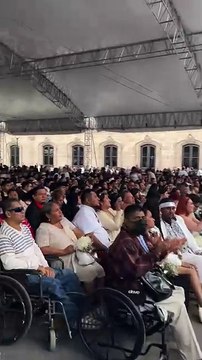 Se dan el “Sí” más de mil 500 parejas en matrimonios colectivos (VIDEO)