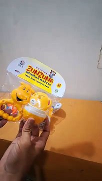 Ratnas Original Zunzuna Musical rattle and oswal rattle teethable 8pcs For Kids
