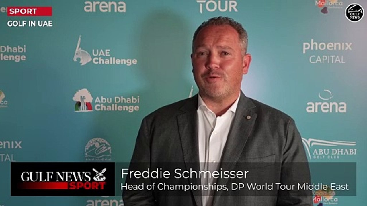 Freddie Schmeisser, Head of Championships DP World Tour Middle East - Interview