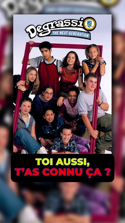T’as connu Degrassi ?📺