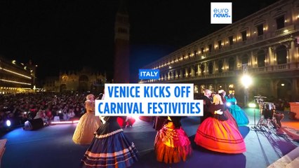 Carnival celebrations kick off in Italy