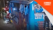 Dua maut,puluhan cedera bas terjunam