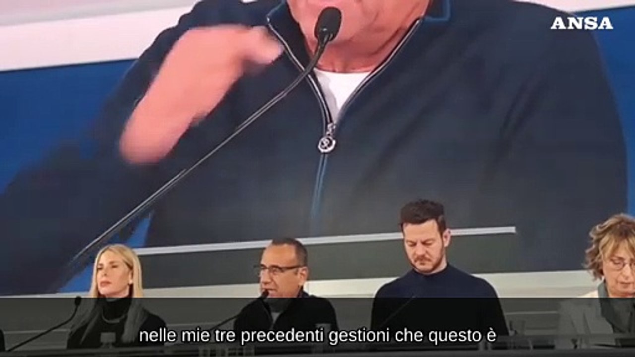 Sanremo, Conti: "Non ho mai avuto pressioni su come fare il festival"