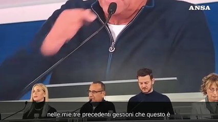 Sanremo, Conti: "Non ho mai avuto pressioni su come fare il festival"