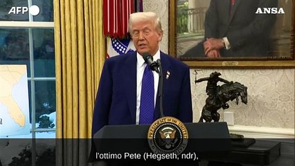 Trump: "L'adesione di Kiev alla Nato non e' praticabile"