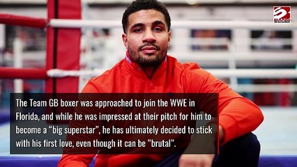 Delicious Orie thinks he can inspire more people with boxing than wrestling