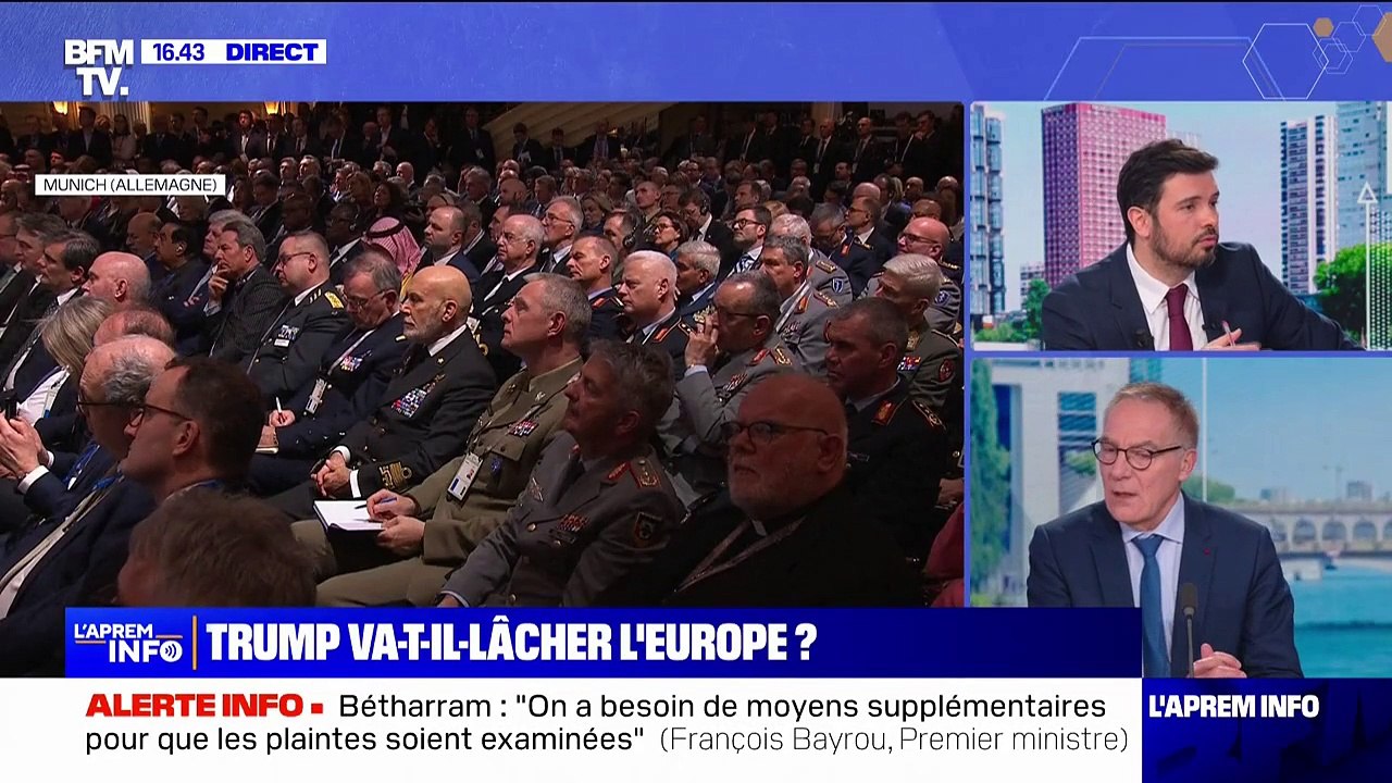 Conférence de Munich: le discours de JD Vance, vice-président des États-Unis,est "une ingérence flagrante dans les affaires européennes"