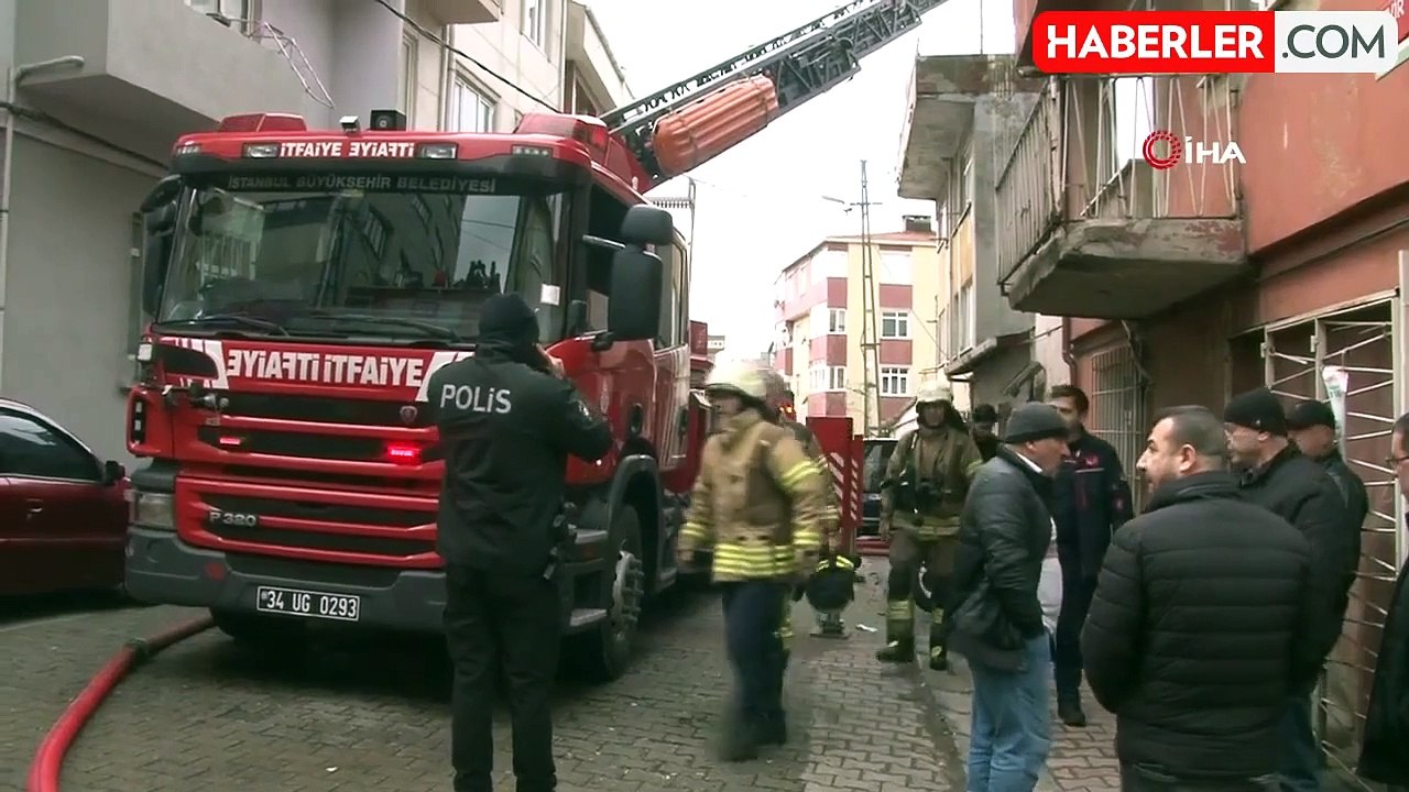 Kağıthane'de Korkutan Yangın