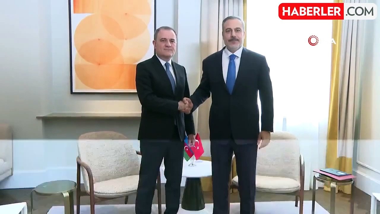 Dışişleri Bakanı Fidan, Azerbaycan Dışişleri Bakanı Bayramov ile Görüştü