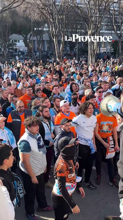 OM-Saint-Étienne : l’ambiance devant le Vélodrome avant la rencontre