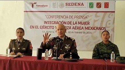 Abre SEDENA convocatoria para reclutar mujeres soldados(video)
