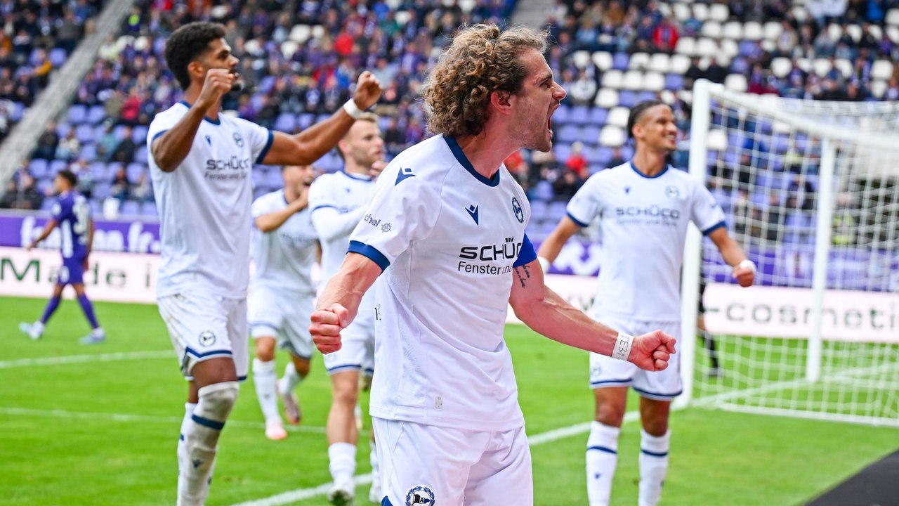 Corboz lässt die Alm beben: Bielefeld feiert späten Sieg gegen Aue