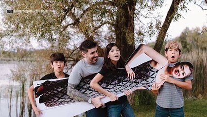 Father of 3 Stages 'Grief Photo Shoot' to Remember Wife Who Died of Cancer (Exclusive)