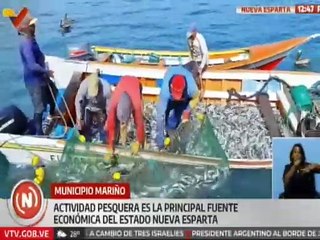 Nueva Esparta | Pescadores del municipio Mariño trabajan para fortalecer la economía del país