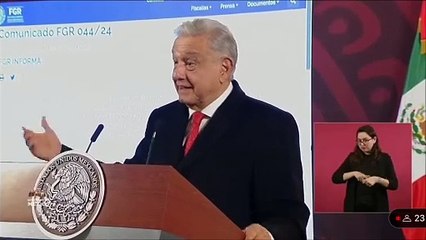 AMLO rechaza indulto a Mario Aburto