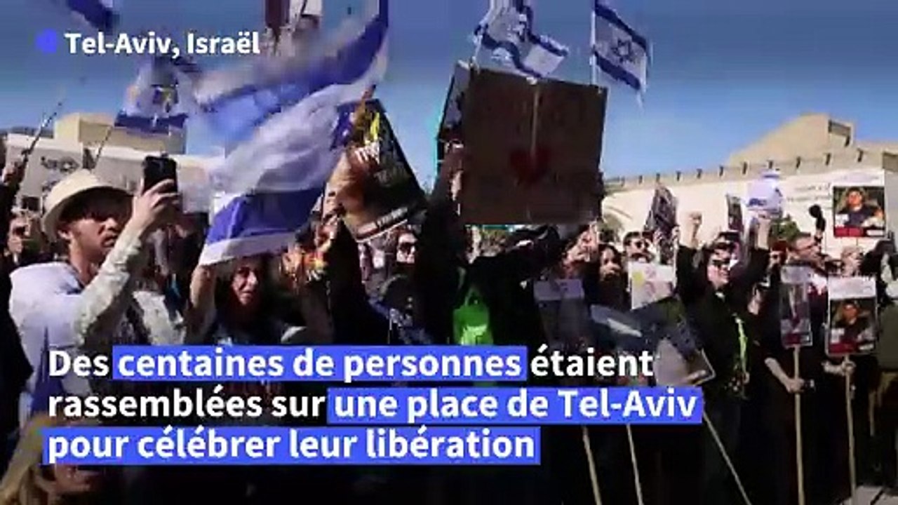 Libération de trois otages israéliens contre des centaines de détenus palestiniens