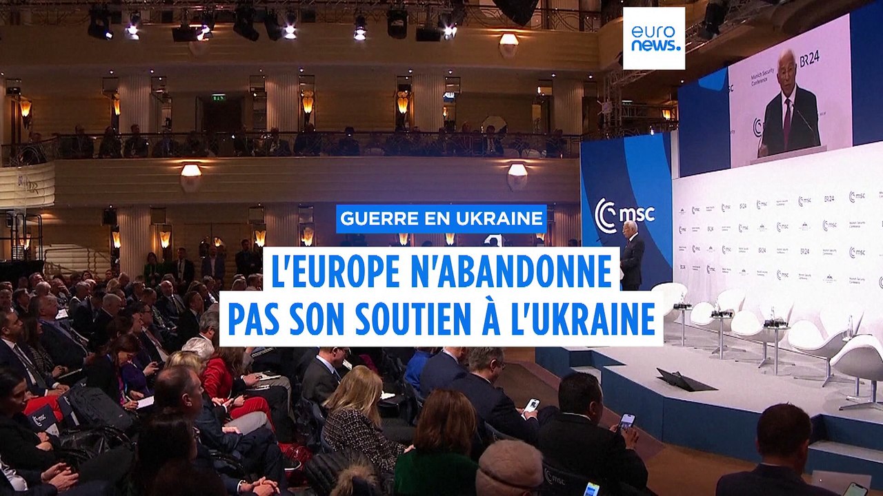 Le président du Conseil de l'UE déclare que l'Europe n'abandonne pas son soutien à l'Ukraine