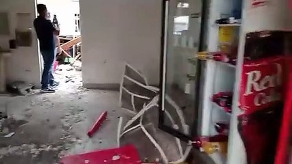 Acumulación de gas provoca explosión en negocio de Montemorelos