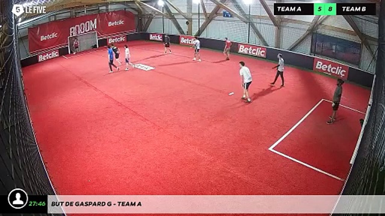 But de Gaspard G - Team A
