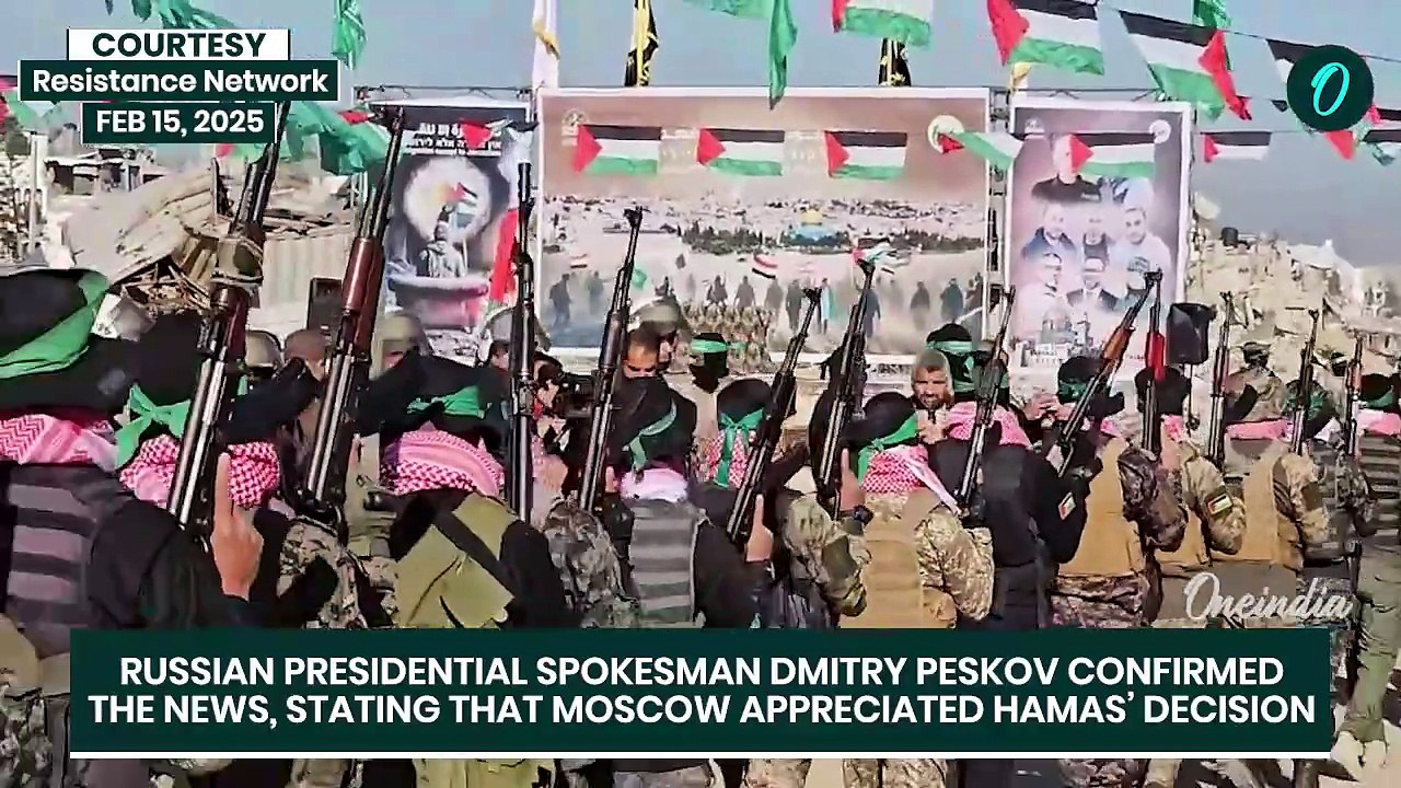 Hamas Releases Russian-Israel Hostage Alexander Trufanov | Russia Hails The Release, Thanks Hamas