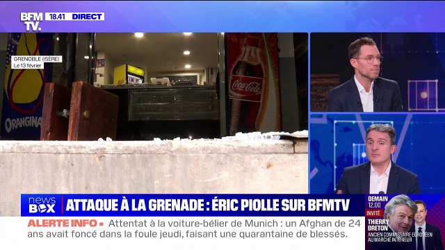 Attaque à la grenade: la violence est le fait de jeunes laissés à eux-mêmes , estime le maire de Grenoble