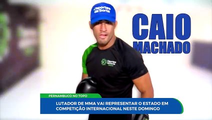 Lutador de MMA representará o estado em competição internacional