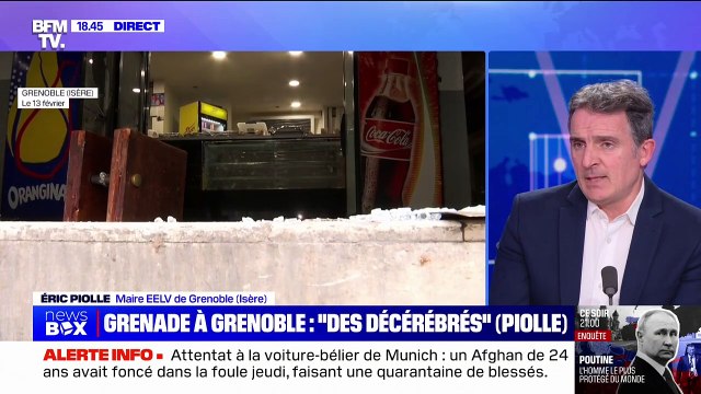 Trafic de drogues: La France est en échec en matière de santé publique, en matière de sécurité , assure Éric Piolle (maire de Grenoble)