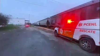 Impacta tren contra camioneta en Guadalupe