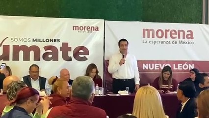Jesús Nava respalda a migrantes y llama a defender la soberanía junto a Claudia Sheinbaum