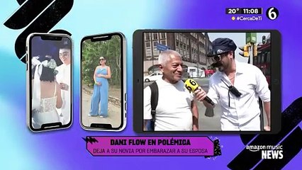 Dani Flow en polémica deja a su novia por embarazar a su esposa