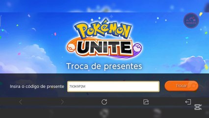 🎁MAIS UM CÓDIGO DE PRESENTE DO POKÉMON UNITE🎁