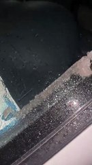 Cae aguanieve en Montemorelos y Apodaca