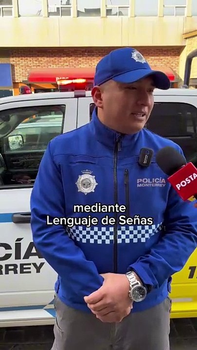 Comparte policía de Monterrey experiencia del uso de Lengua de Señas Mexicanas