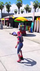 GTA 5 Epic Ragdolls | Spider-Man Jumps/Fails ep 151 #spiderman #gta #gta5