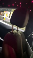 Man Shatters Car Window While Attempting to Climb Inside Through It