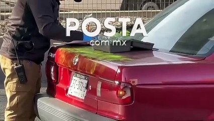 Recuperan auto robado y detienen a conductor en Monterrey