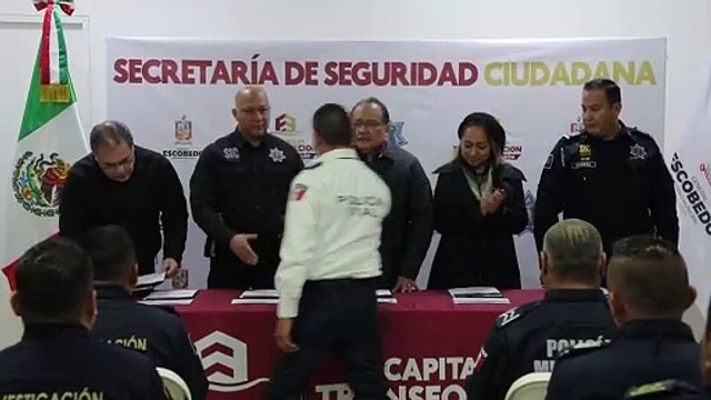 Andrés Mijes reconoce el trabajo de 140 policías por su profesionalismo y compromiso en Escobedo