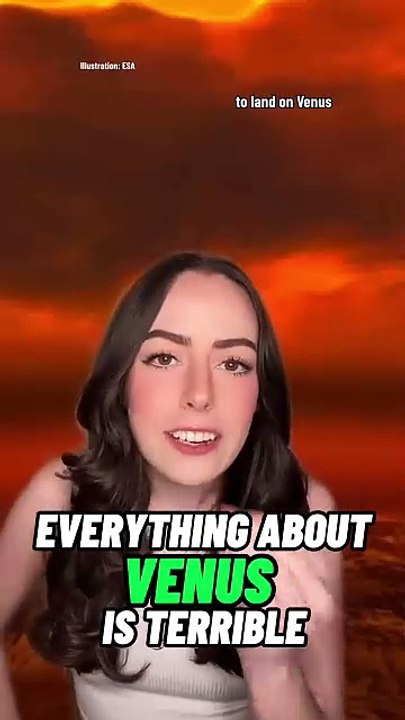 Part 2 These are the worst facts about the planet Venus... #nasa #spacefacts #solarsystem #sciencetok #edutok