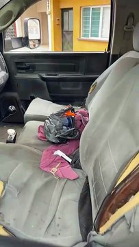 Roba camión de municipio, choca dos vehículos y después huye en Victoria