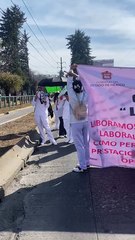 ISSEMYM no paga: trabajadores protestan en Toluca arman bloqueo kilométrico