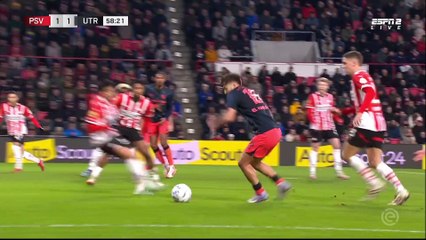 الدوري الهولندي الممتاز   بي إس في آيندهوفن  أوتريخت   الاسبوع 23  الشوط الثاني 2025-02-15