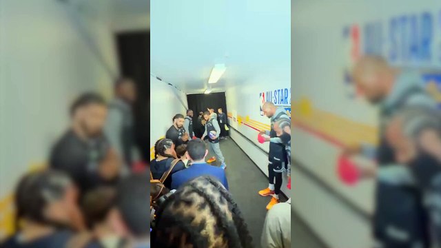 El túnel de las estrellas del All Star: MARCA junto a Durant, Harden, Tatum, Curry...