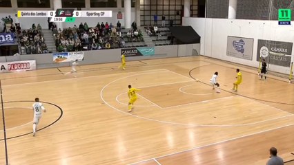 Quinta dos lombos 1-8 Sporting - Liga Placard de Futsal