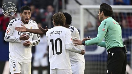 😡😡 LE RÉAL MADRID DE NOUVEAU VICTIME D'UN ARBITRAGE SCANDALEUX !! 🤮  ( Osasuna 1 - 1 Réal Madrid )