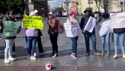 Trabajadores eventuales del ISEM exigen bases de trabajo