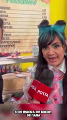 Nacasia se echa unos taquitos con POSTA.